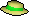 Green boater